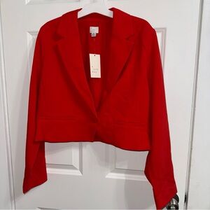 a new day Bold Red Women's Blazer